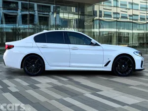 BMW 5-Series Saloon, Petrol Plug-in Hybrid, 2021, White