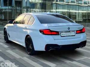 BMW 5-Series Saloon, Petrol Plug-in Hybrid, 2021, White