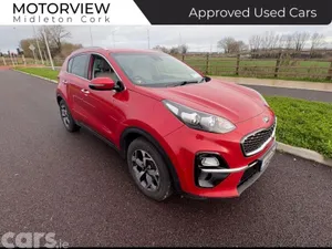 Kia Sportage SUV, Diesel, 2019, Red