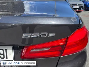 BMW 5-Series Saloon, Petrol Plug-in Hybrid, 2018, Black