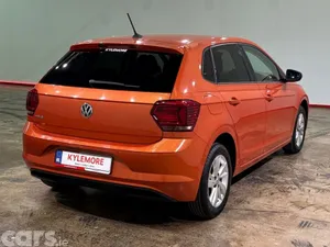 Volkswagen Polo Hatchback, Petrol, 2021, Orange
