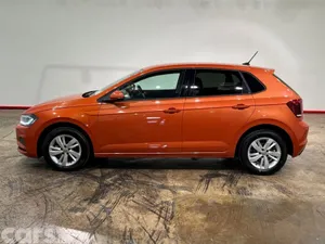 Volkswagen Polo Hatchback, Petrol, 2021, Orange