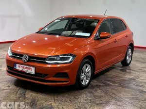 Volkswagen Polo Hatchback, Petrol, 2021, Orange