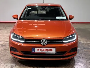 Volkswagen Polo Hatchback, Petrol, 2021, Orange