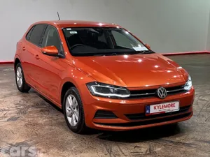 Volkswagen Polo Hatchback, Petrol, 2021, Orange