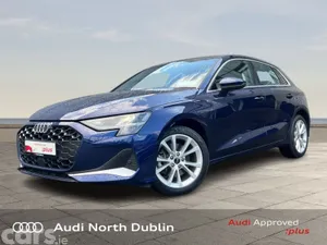 Audi A3 Hatchback, Petrol Plug-in Hybrid, 2025, Blue