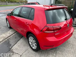 Volkswagen Golf Hatchback, Petrol, 2017, Red