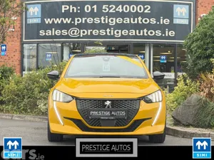 Peugeot 208 Hatchback, Petrol, 2020, Yellow