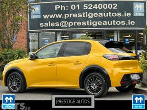 Peugeot 208 Hatchback, Petrol, 2020, Yellow
