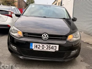 Volkswagen Polo Hatchback, Petrol, 2014, Black