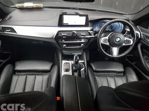BMW 5-Series Saloon, Petrol Plug-in Hybrid, 2018, Blue