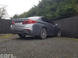 BMW 5-Series Saloon, Petrol Plug-in Hybrid, 2018, Blue