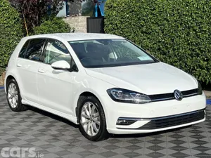Volkswagen Golf Hatchback, Petrol, 2018, White