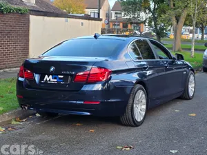 BMW 5-Series Saloon, Diesel, 2012, Blue