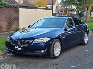 BMW 5-Series Saloon, Diesel, 2012, Blue