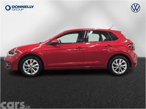 Volkswagen Polo Hatchback, Petrol, 2023, Red