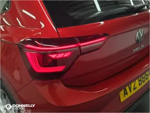 Volkswagen Polo Hatchback, Petrol, 2023, Red