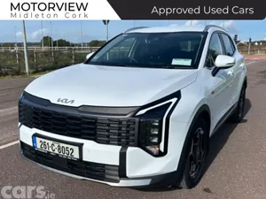 Kia Sportage SUV, Diesel Hybrid, 2026, White