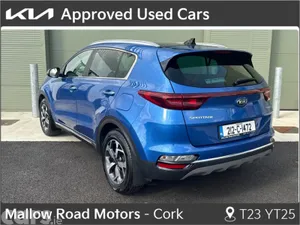 Kia Sportage MPV, Diesel Hybrid, 2021, Blue