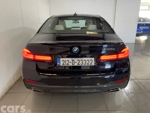 BMW 5-Series Saloon, Petrol Plug-in Hybrid, 2021, Black