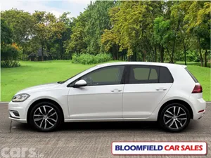 Volkswagen Golf Hatchback, Petrol, 2018, White