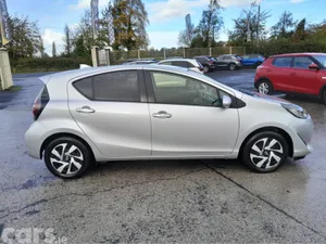 Toyota Aqua Hatchback, Petrol Hybrid, 2020, Silver