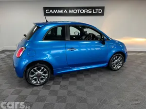 Fiat 500 Hatchback, Petrol, 2015, Blue
