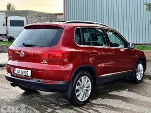 Volkswagen Tiguan SUV, Diesel, 2015, Red