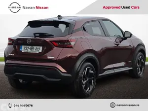 Nissan Juke SUV, Petrol Hybrid, 2023, Red