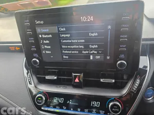 Toyota Corolla Hatchback, Petrol Hybrid, 2021, White