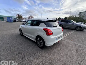 Suzuki Swift Hatchback, Petrol Hybrid, 2018, White