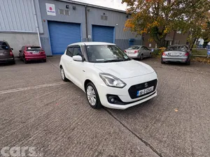 Suzuki Swift Hatchback, Petrol Hybrid, 2018, White