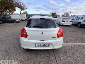 Suzuki Swift Hatchback, Petrol Hybrid, 2018, White