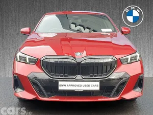 BMW 5-Series Saloon, Petrol Plug-in Hybrid, 2026, Red