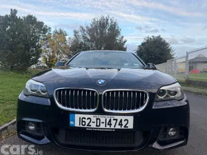 BMW 5-Series Saloon, Diesel, 2016, Black