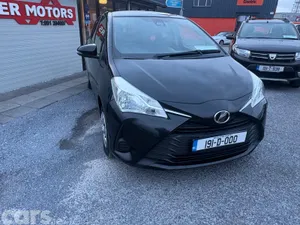Toyota Vitz Hatchback, Petrol, 2019, Black