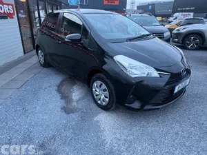 Toyota Vitz Hatchback, Petrol, 2019, Black