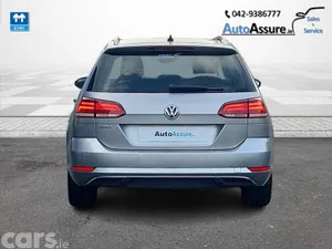 Volkswagen Golf Estate, Petrol, 2019, Gold