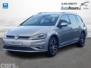 Volkswagen Golf Estate, Petrol, 2019, Gold