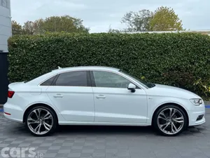 Audi A3 Saloon, Petrol, 2015, White