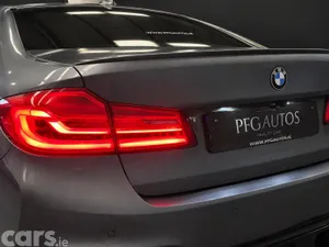 BMW 5-Series Saloon, Petrol Plug-in Hybrid, 2018, Blue