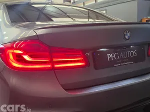 BMW 5-Series Saloon, Petrol Plug-in Hybrid, 2018, Blue