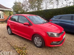 Volkswagen Polo Hatchback, Petrol, 2015, Red