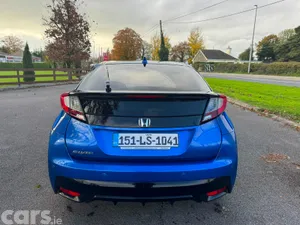 Honda Civic Hatchback, Diesel, 2015, Blue
