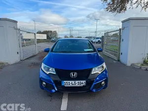 Honda Civic Hatchback, Diesel, 2015, Blue