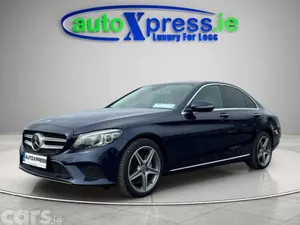Mercedes-Benz C-Class Saloon, Petrol, 2019, Blue