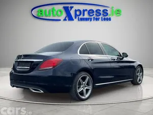 Mercedes-Benz C-Class Saloon, Petrol, 2019, Blue