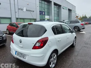 Vauxhall Corsa Hatchback, Petrol, 2013, White