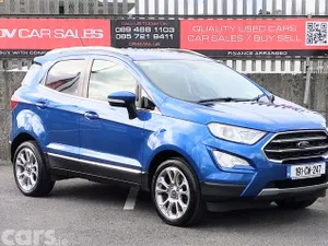 Ford EcoSport SUV, Diesel, 2019, Blue