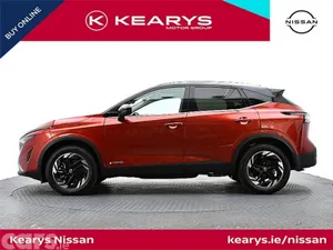 Nissan Qashqai SUV, Petrol Hybrid, 2026, Red